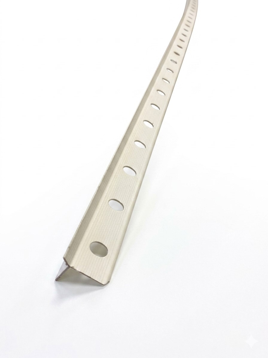 PERFIL DEFENSA REVOQUE PVC BLANCO